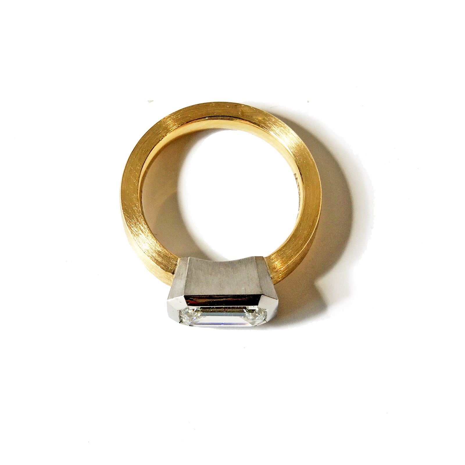 Payment #2 for C-S20 Ring in Pt950 + 18K Gold w/ 2.20 ECD