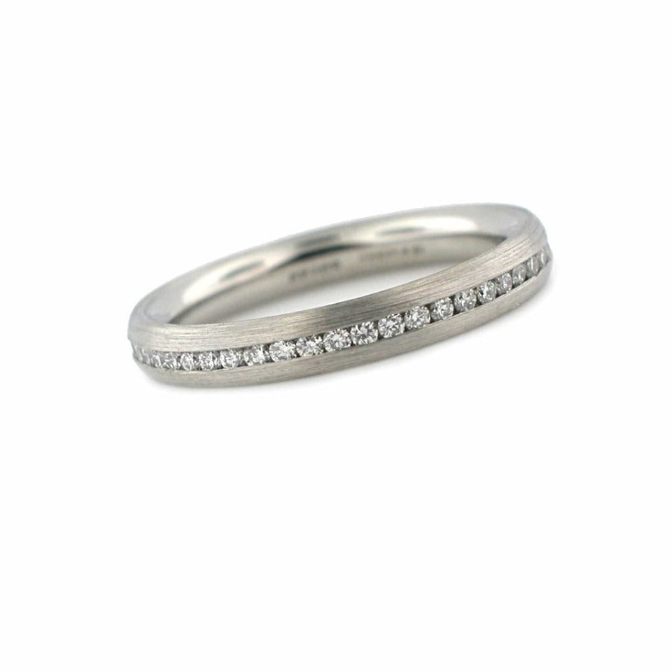 Series 49 - Clarity | Band, Palladium + Diamonds