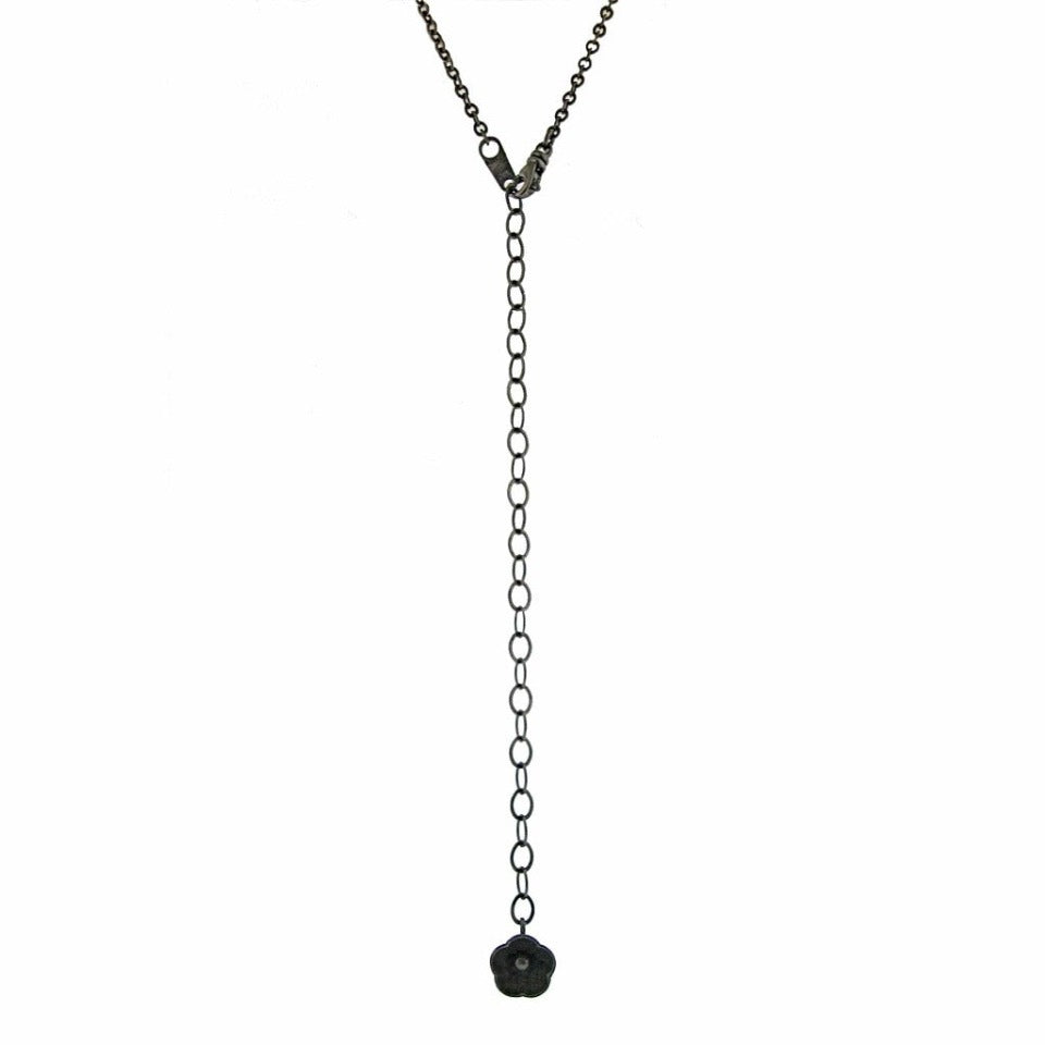 Series 46 - Cherry Blossom | Necklace 3, 18k, Silver + Diamonds