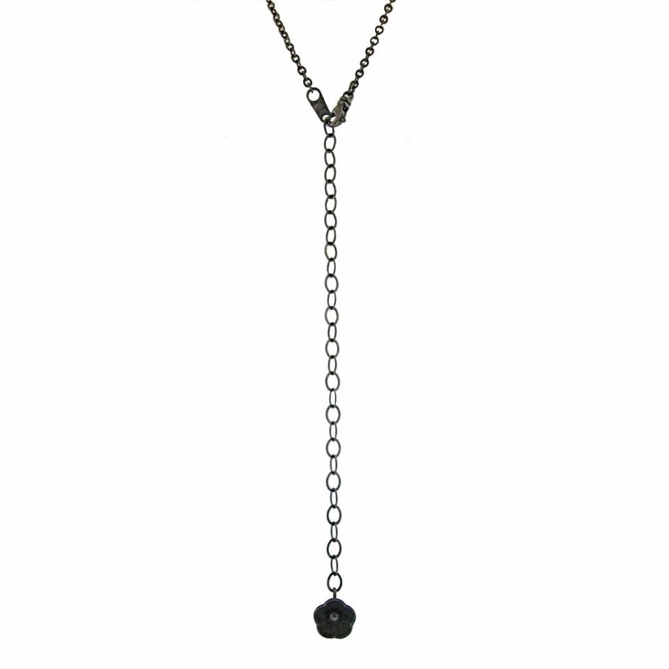 Series 46 - Cherry Blossom | Necklace 3, 18k, Silver + Diamonds